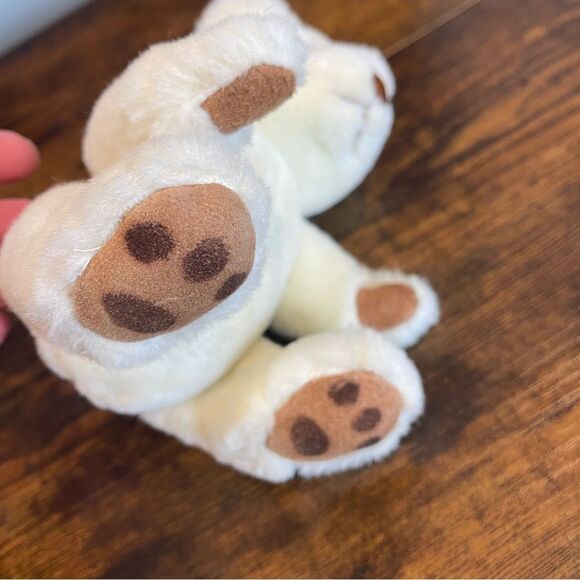 Gund Collector's Classics 1984 GUNDY WHITE TEDDY BEAR 8" Plush STUFFED ANIMAL - Picture 3 of 9